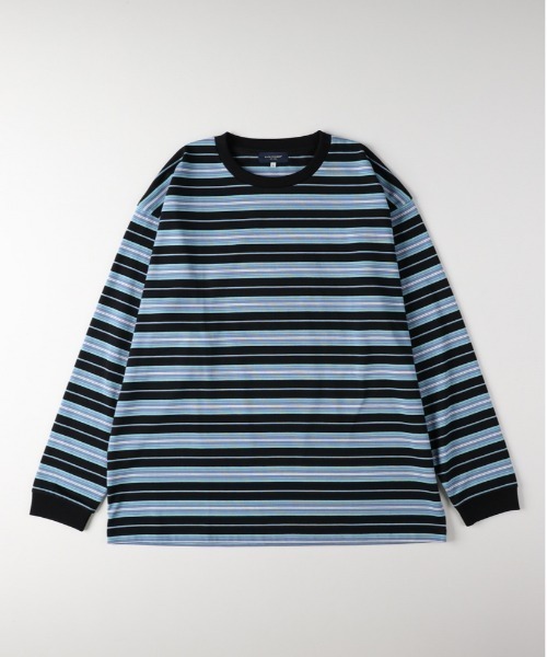 BACK NUMBER tシャツ 「BACK NUMBER」カラーボーダーロングスリーブT