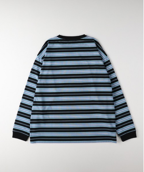 BACK NUMBER tシャツ 「BACK NUMBER」カラーボーダーロングスリーブT