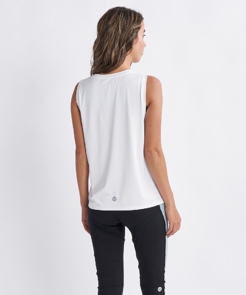 「ROXY」 ノースリーブトップス MEDIUM ブラック レディース_画像3