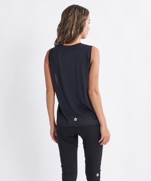 「ROXY」 ノースリーブトップス MEDIUM ブラック レディース_画像4