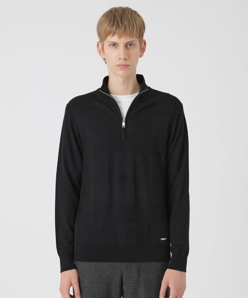 SECRET ブラック ニット Muel Chic ニット セーター Bsrack Knit バラクニット レディース