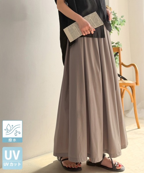 &ellecy 美品 アンドエルシー ステンドグラス ロングスカート 大聖堂 M