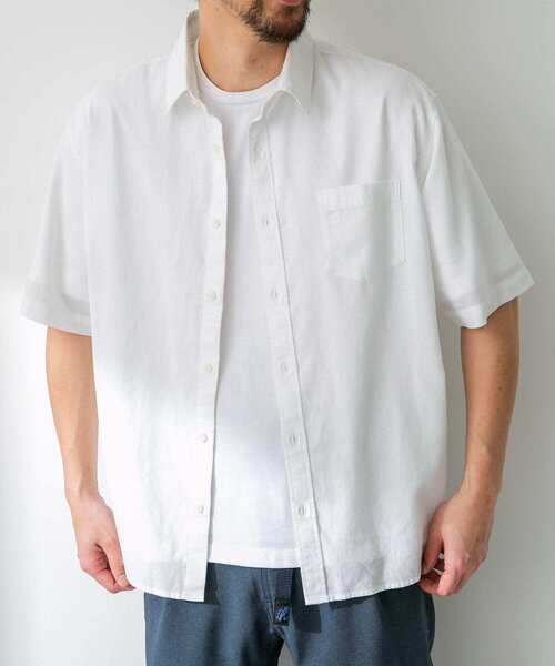 「URBAN RESEARCH Sonny Label」 半袖シャツ X-LARGE グリーン メンズ_画像2