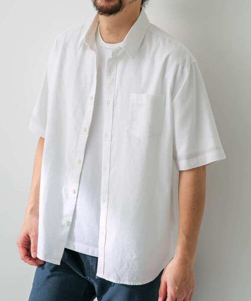 「URBAN RESEARCH Sonny Label」 半袖シャツ X-LARGE グリーン メンズ_画像5
