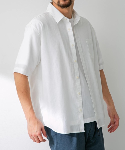 「URBAN RESEARCH Sonny Label」 半袖シャツ X-LARGE グリーン メンズ_画像6