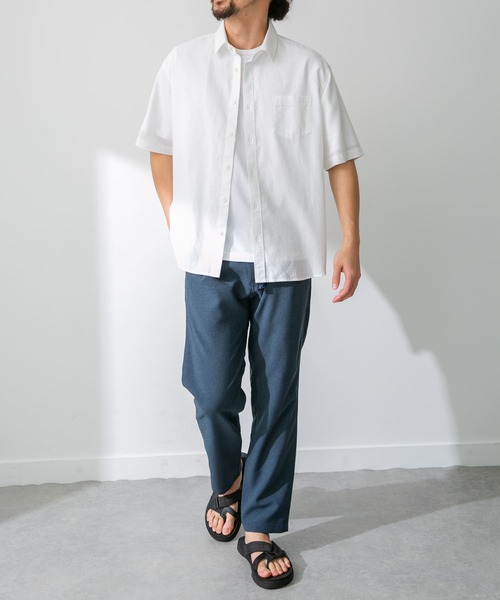 「URBAN RESEARCH Sonny Label」 半袖シャツ X-LARGE グリーン メンズ_画像9