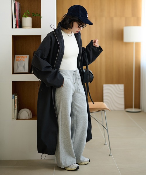 ブラックモッズコート フルジッパー 革ジャン レザーモッズコート｜カドヤ公式オンラインショップ｜RIDERS