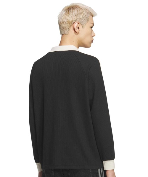 adidas（アディダス） ポロシャツ adidas WAFFLE LONG SLEEVE POLO