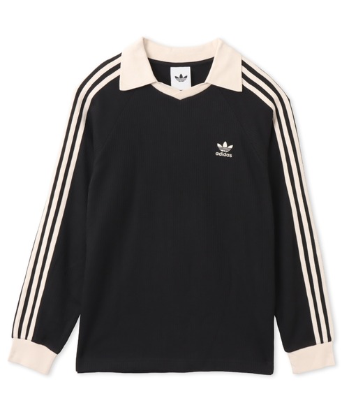 adidas（アディダス） ポロシャツ adidas WAFFLE LONG SLEEVE POLO