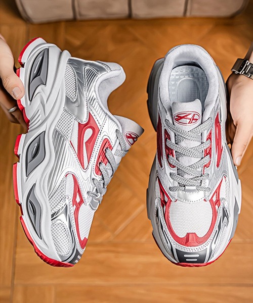 shoes365 スニーカー 厚底ダッドスニーカー メンズ : ZOZOTOWN Yahoo