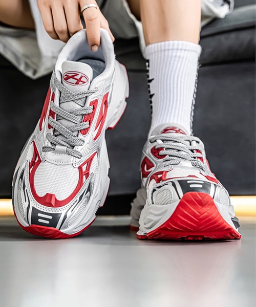shoes365 スニーカー 厚底ダッドスニーカー メンズ : ZOZOTOWN Yahoo