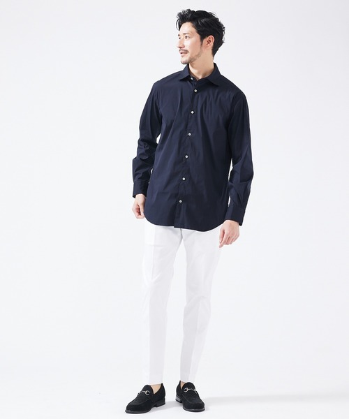 「ENTRE AMIS」 スラックス 31 ホワイト メンズ_画像6