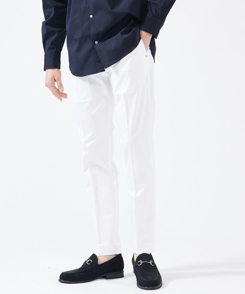 「ENTRE AMIS」 スラックス 31 ホワイト メンズ_画像7