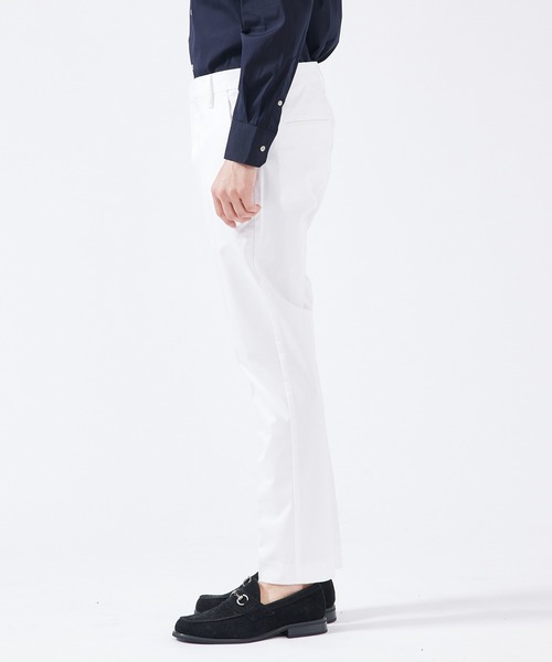 「ENTRE AMIS」 スラックス 31 ホワイト メンズ_画像8