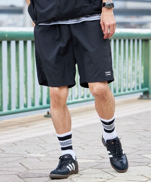 「FFEIN」 ショートパンツ SMALL ネイビー メンズ_画像2
