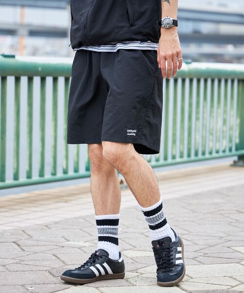 「FFEIN」 ショートパンツ SMALL ネイビー メンズ_画像4