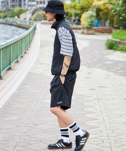 「FFEIN」 ショートパンツ SMALL ネイビー メンズ_画像7