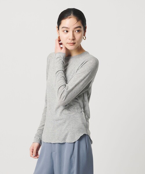 BEAUTY＆YOUTH UNITED ARROWS tシャツ セルロースブレンド クルー