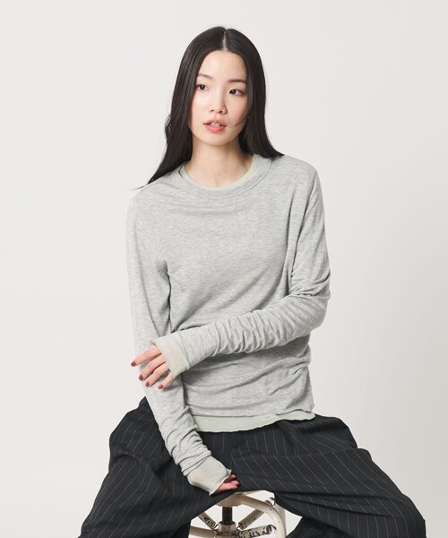 BEAUTY＆YOUTH UNITED ARROWS tシャツ セルロースブレンド クルー