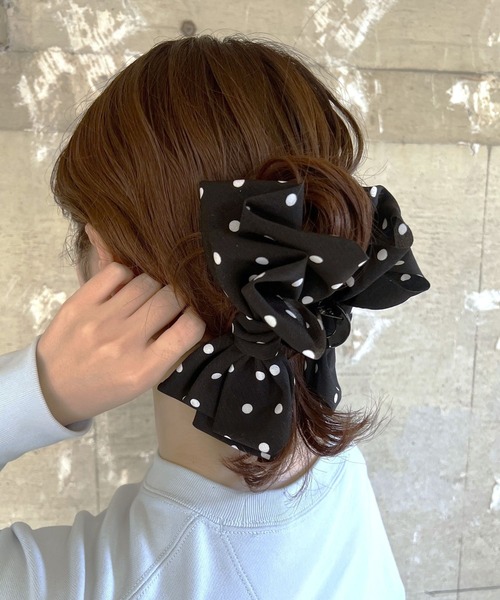 LOWRYS FARM（ローリーズファーム） ヘアクリップ ポルカドットバンス