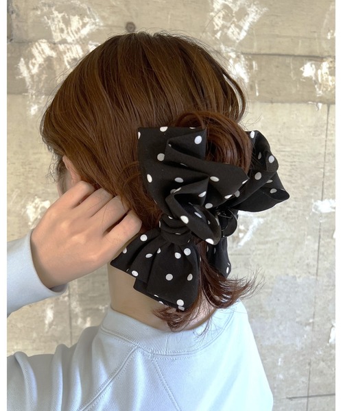 LOWRYS FARM（ローリーズファーム） ヘアクリップ ポルカドットバンス