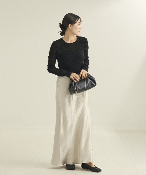 「Plage」 長袖カットソー - ベージュ レディース_画像5