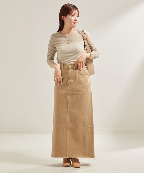 「Plage」 長袖カットソー - ベージュ レディース_画像10