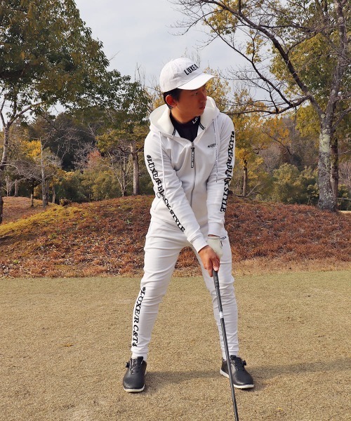 スウェットパンツ ジャージ (RM)「LUXE/R GOLF」ストレッチ ポンチ