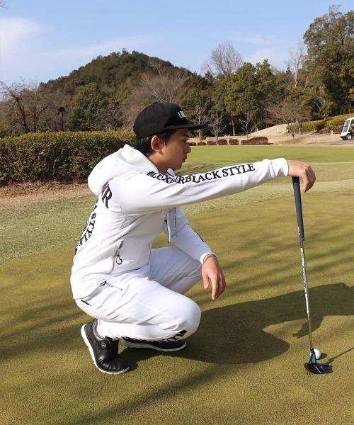 スウェットパンツ ジャージ (RM)「LUXE/R GOLF」ストレッチ ポンチ
