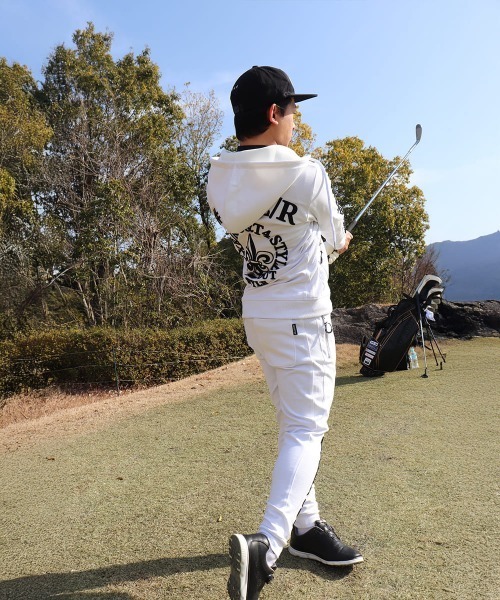 スウェットパンツ ジャージ (RM)「LUXE/R GOLF」ストレッチ ポンチ