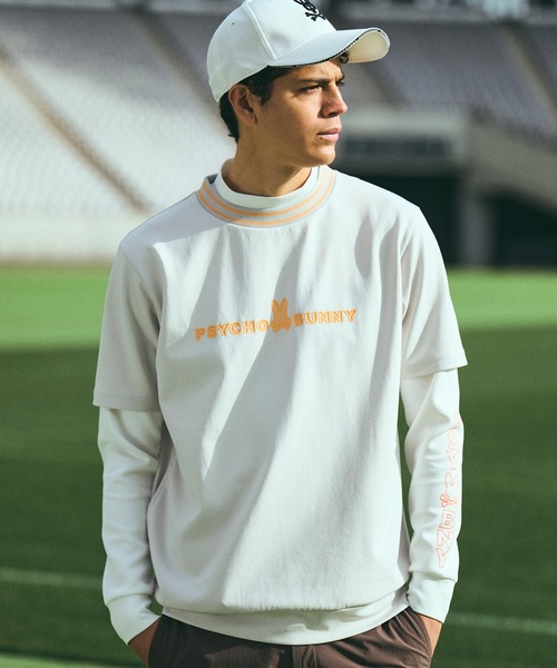 Psycho Bunny（サイコバニー） tシャツ 「GOLF」シルエットバニー