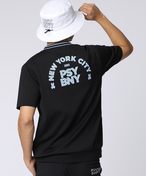 Psycho Bunny（サイコバニー） tシャツ 「GOLF」シルエットバニー