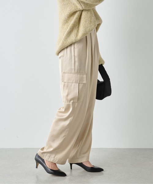 「GALLARDAGALANTE」 カーゴパンツ 0 ベージュ レディース_画像2