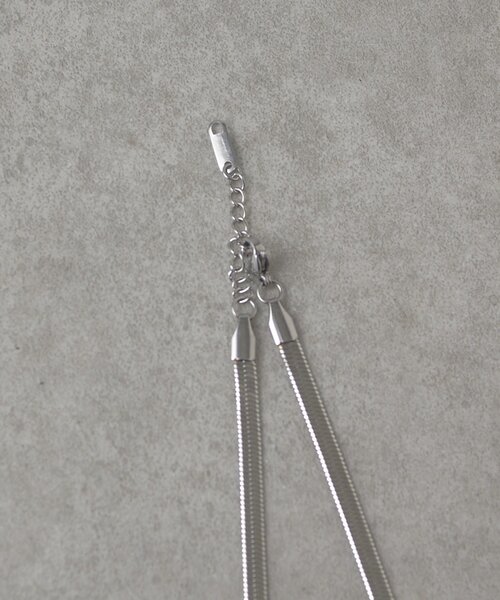 ネックレス Ah Necklace 01 / スネークチェーンネックレス レディース メンズの画像