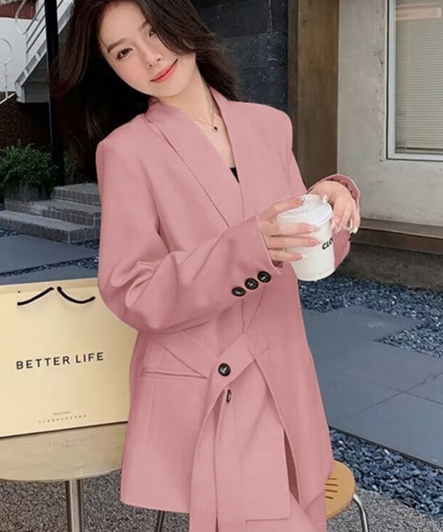 「Ritzy」 パンツスーツ X-LARGE ピンク レディース_画像7