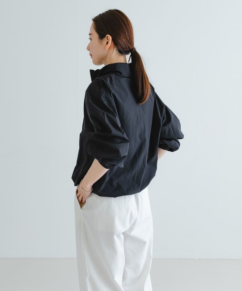 「New Balance」 ナイロンブルゾン MEDIUM ブラック レディースの画像