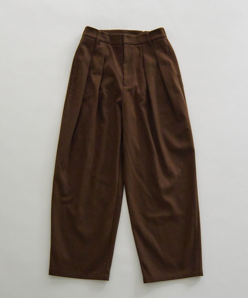「PUAL CE CIN」 スラックス LARGE ベージュ レディースの画像