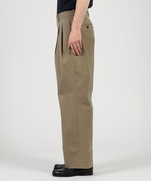 パンツ COTTON TWILL FUTURE PANTS THE C/S PROJECT パンツ 「CS」cotton wide twill pants / 「シーエス