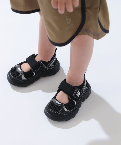 サンダル New Balance 230 Hook and Loop 16cm black New Balance（ニューバランス） サンダル New Balance / 230 Hook and