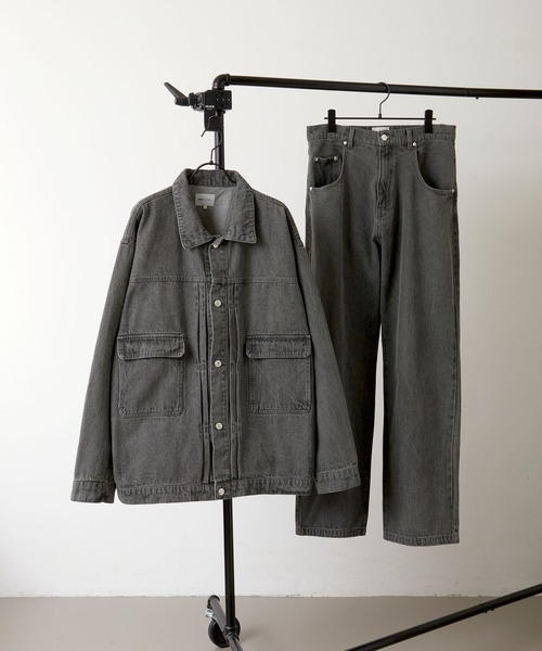 EMMA CLOTHES（エマクローズ） セットアップ M インディゴブルー
