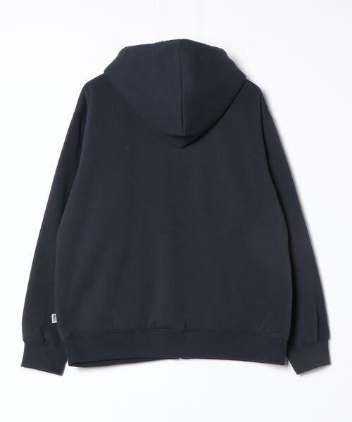 「DISCUS」 ジップアップパーカー L ネイビー レディース_画像2