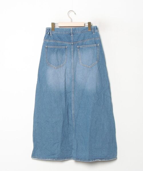 「SELECT LEVERY」 「nod」デニムスカート LARGE ブルー レディース_画像2