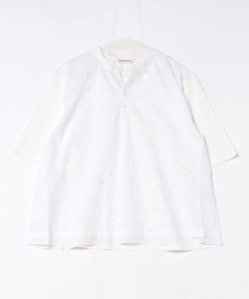 SUPER HAKKA（スーパーハッカ） tシャツ コットンスラブチューリップ 