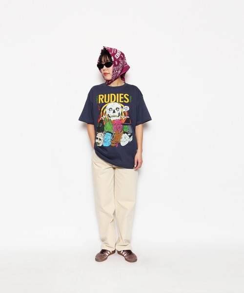RUDIE'S（ルーディーズ） tシャツ CREEPY TEE メンズ : ZOZOTOWN Yahoo