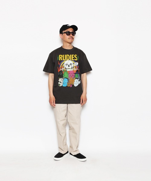 RUDIE'S（ルーディーズ） tシャツ CREEPY TEE メンズ : ZOZOTOWN Yahoo