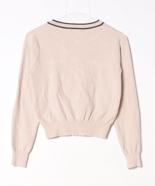 「PROPORTION BODY DRESSING」 ニットカーディガン SMALL ベージュ レディース_画像2