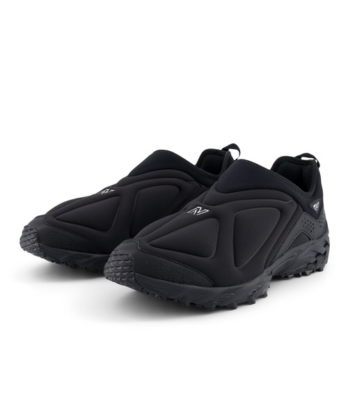 「New Balance」 スリッポン 24.0cm ブラック メンズ_画像2
