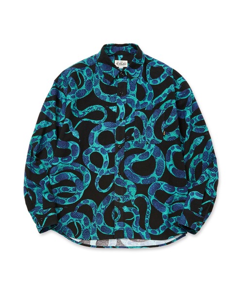 「CALEE」 長袖シャツ LARGE ブラック メンズ_画像3