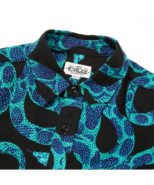 「CALEE」 長袖シャツ LARGE ブラック メンズ_画像5