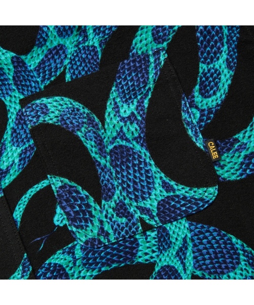 「CALEE」 長袖シャツ LARGE ブラック メンズ_画像7